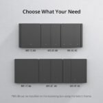 ⁦مفتاح حائط سونوف سويتش مان الذكي M5 - متوفر بـ 1 إلى 3 أزرار - إصدار أمريكي (US) وإصدار أوروبي (EU)⁩ - الصورة ⁦5⁩