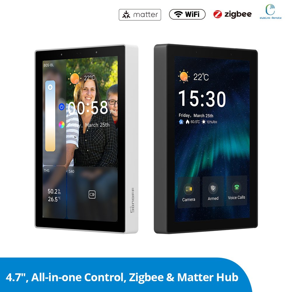 NSPanel-Pro120 (1) SONOFF NSPanel Pro Smart Home Control Panel-120 Type - Image 1