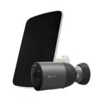 مجموعة كاميرا إيزفيز BC1C الذكية ببطارية - دقة 2 ميجابكسل مع لوح طاقة شمسية