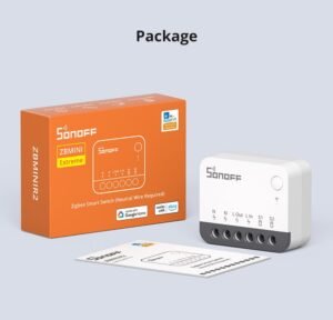 Sonoff ZBMINIR - Zigbee Smart Switch (Neutral Wire Required) - Image 2