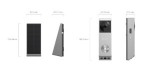 Ezviz EP3X 2K Battery-Powered Video Doorbell - Image 2