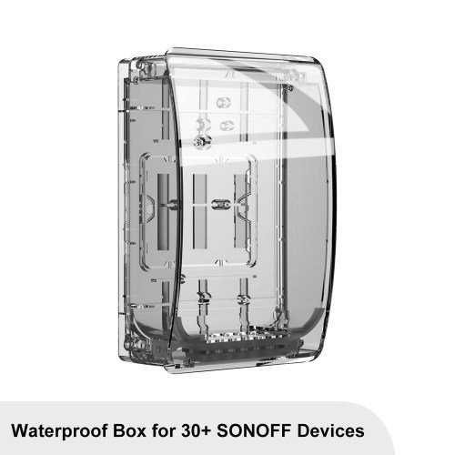 waterproof-boxr2-1-500x500 صندوق سونوف المقاوم للماء (IP66) - Sonoff IP66 Waterproof Case - الصورة 1
