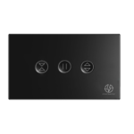 Tuya Wi-Fi Curtain black US Single