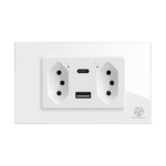 Tuya Smart Wall Plug with USB PD Ports