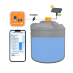Tuya Wireless Tank Level Meter (WiFi + RF) مراقب الخزانات الذكي بالطاقة الشمسية