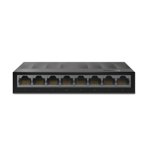 4ab847265dcd5b1ad6792218821cbee9 TP-Link LS1008G | 8-Port 10/100/1000Mbps Desktop Switch - Image 1